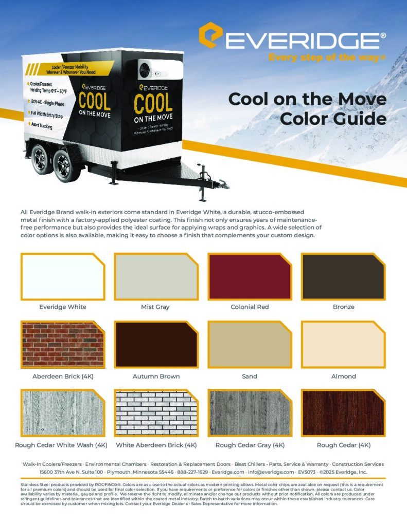 Cool On the Move Color Guide