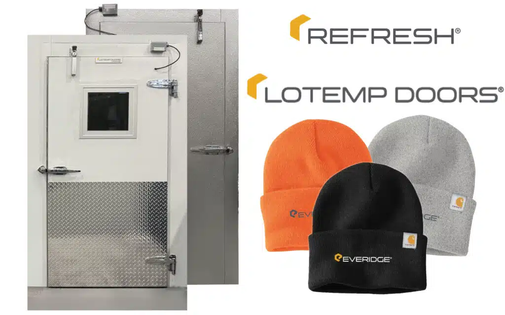 One FREE Carhartt beanie with the purchase of a LoTemp Doors by Everidge or ReFresh by Everidge.